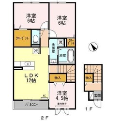 グレイスヴィラ東川口の物件間取画像